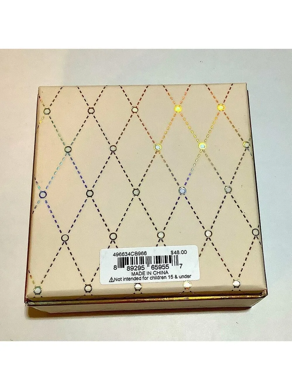 Betsey Johnson Football Rhinestone Earrings New In Box